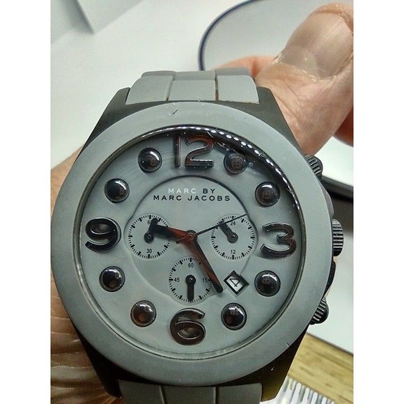 Marc by Marc Jacobs Chrono MBM2566 251101 Gray Face - Picture 1 of 12